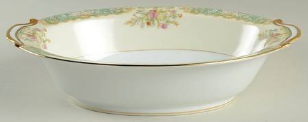 Mystery #39 10" Oval Vegetable Bowl