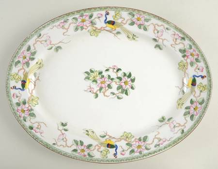 Mystery #40 15" Oval Serving Platter