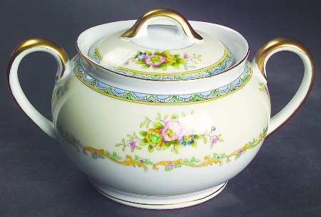 Mystery #42 Sugar Bowl & Lid