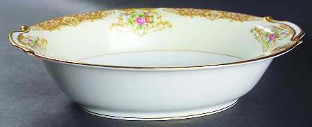 Mystery #44 10" Oval Vegetable Bowl
