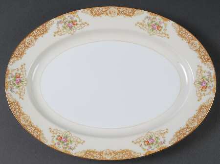 Mystery #44 13" Oval Serving Platter