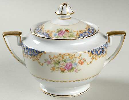 Mystery #45 Sugar Bowl & Lid