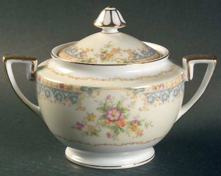 Mystery #46 Sugar Bowl & Lid