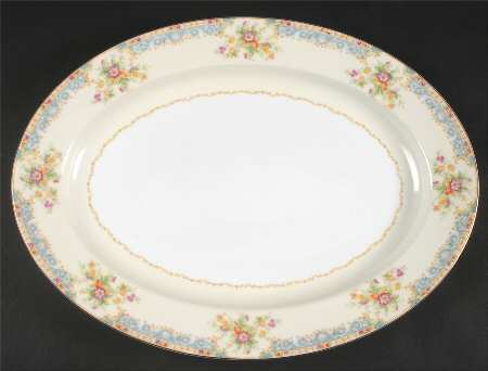 Mystery #46 16" Oval Serving Platter