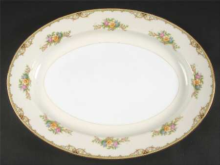 Mystery #50 16" Oval Serving Platter