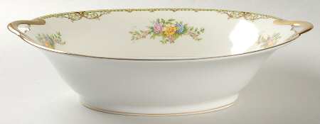 Mystery #50 10" Oval Vegetable Bowl