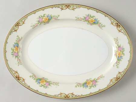 Mystery #50 11" Oval Serving Platter