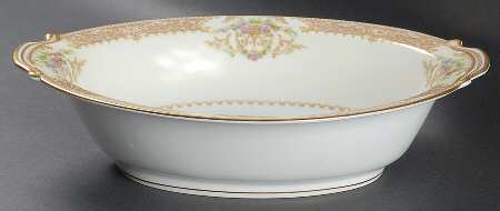 Mystery #55 10" Oval Vegetable Bowl
