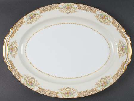 Mystery #55 16" Oval Serving Platter