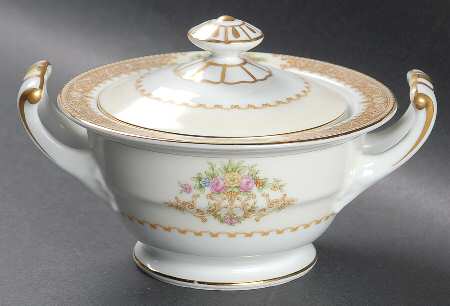Mystery #55 Sugar Bowl & Lid