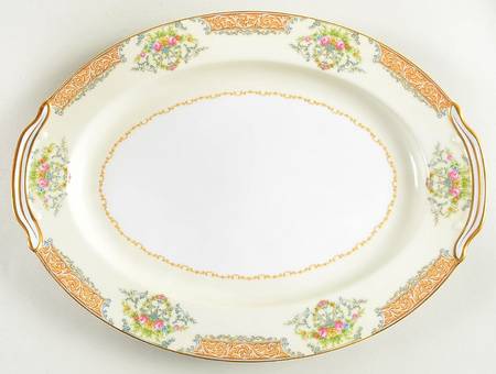 Mystery #56 13" Oval Serving Platter