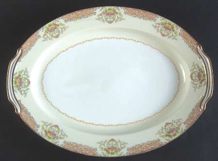 Mystery #56 16" Oval Serving Platter