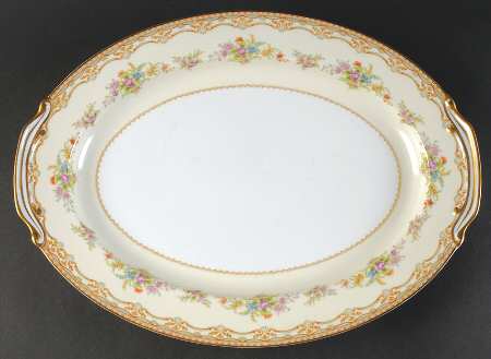 Mystery #58 16" Oval Serving Platter