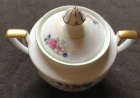 Mystery #59 Sugar Bowl & Lid
