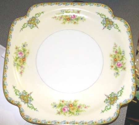 Mystery #6 Square Salad Plate