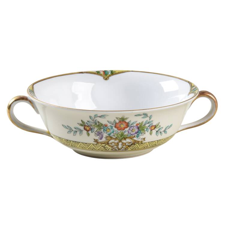 Mystery #64 Flat Cream Soup Bowl