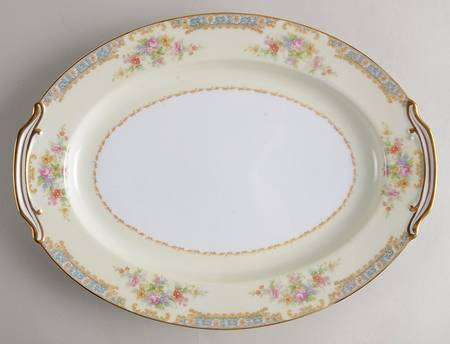Mystery #7 13" Oval Serving Platter