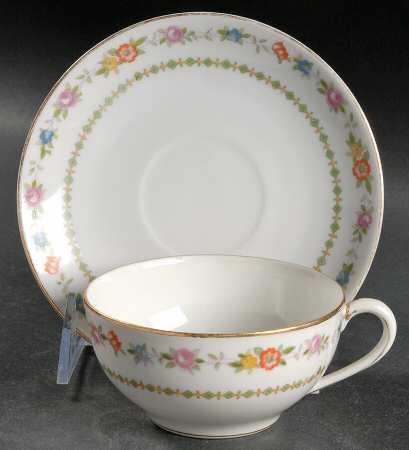 Mystery #70 Flat Cup & Saucer Set