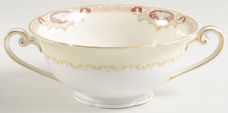 Mystery #71 Footed Cream Soup Bowl