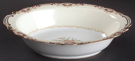 Mystery #71 10" Oval Vegetable Bowl
