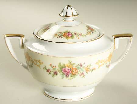 Mystery #77 Sugar Bowl & Lid
