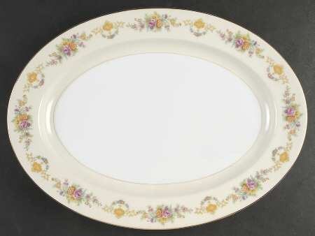Mystery #77 16" Oval Serving Platter