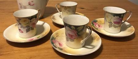 Mystery #82 Chocolate Cup & Saucer Set