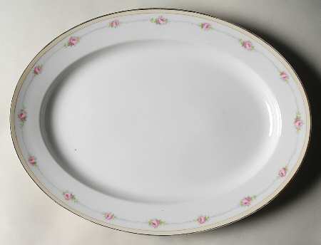 Mystery #84 16" Oval Serving Platter