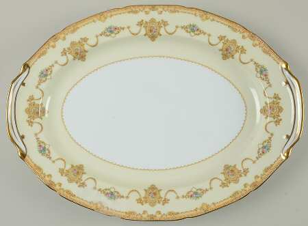 Mystery #87 16" Oval Serving Platter