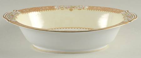 Mystery #88 10" Oval Vegetable Bowl