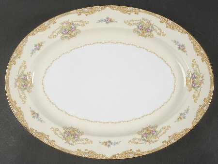 Mystery #89 13" Oval Serving Platter