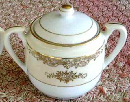 Mystery #93 Sugar Bowl & Lid