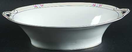 Mystery #97 10" Oval Vegetable Bowl