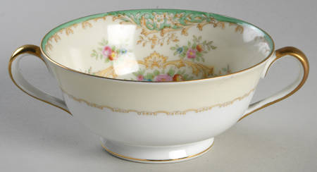 N103 Footed Cream Soup Bowl