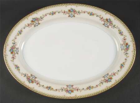 N104 16" Oval Serving Platter