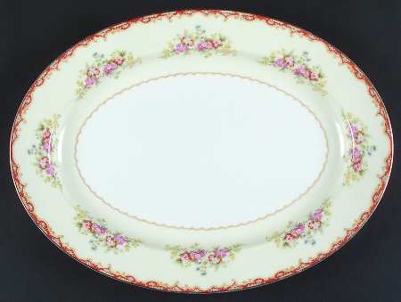 N106 16" Oval Serving Platter