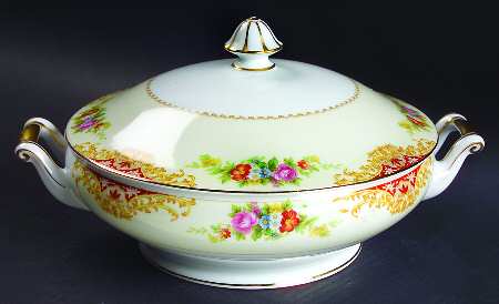 N107 Round Covered Vegetable