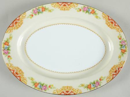 N107 11" Oval Serving Platter