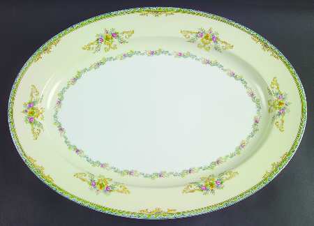 N108 16" Oval Serving Platter