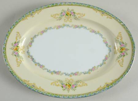 N108 11" Oval Serving Platter