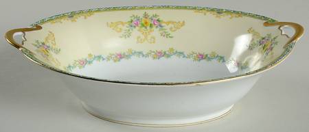 N108 10" Oval Vegetable Bowl