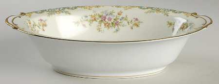 N110 10" Oval Vegetable Bowl