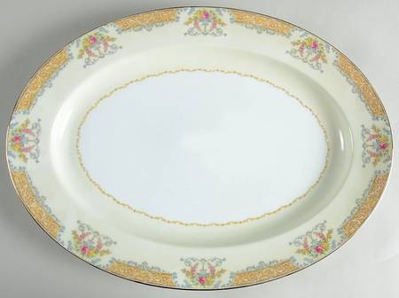 N111 16" Oval Serving Platter