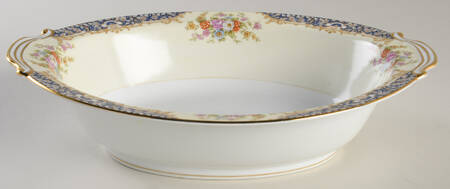 N114 10" Oval Vegetable Bowl