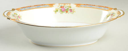 N115 10" Oval Vegetable Bowl