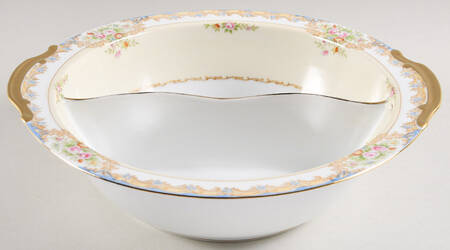 N117 Round Divided Vegetable Bowl