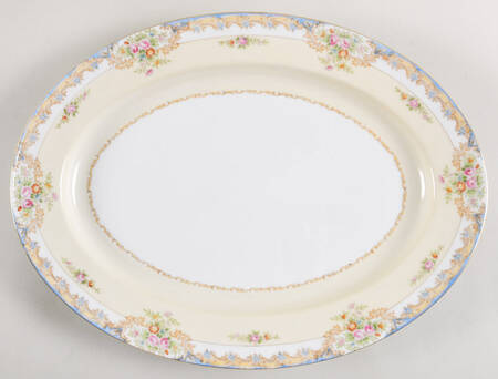 N117 13" Oval Serving Platter