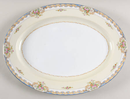 N117 16" Oval Serving Platter
