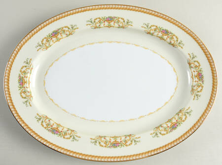 N118 16" Oval Serving Platter