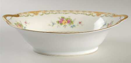 N119 10" Oval Vegetable Bowl